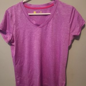 Xersion size large pink workout shirt